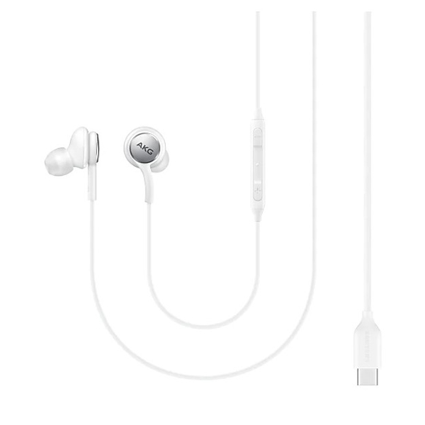 ყურსასმენი Samsung EO-IC100BWEGRU AKG IC100 USB Type-C Earphones White