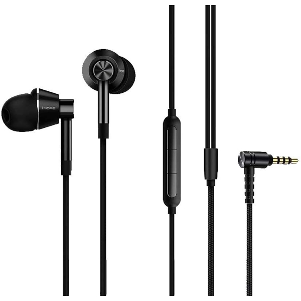 ყურსასმენი 1MORE E1017 Wired, In-ear headphones Black