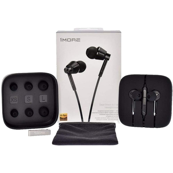 ყურსასმენი 1MORE E1017 Wired, In-ear headphones Black