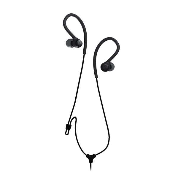 ყურსასმენი Audio-Technica ATH-SPORT10 Wired, In-ear headphones Black