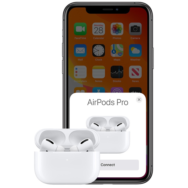 ყურსასმენი Apple ZKMWP22RUA AirPods Pro with Wireless Charging Case White