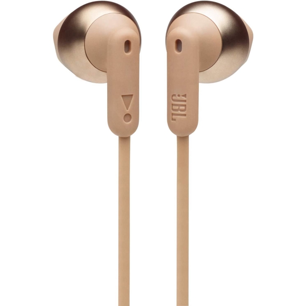 ყურსასმენი JBL T215T BT Bluetooth in-ear headphones Champagne Gold