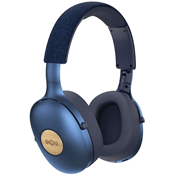 ყურსასმენი House OF Marley EM-JH141-BL Positive Vibration XL Over-Ear Wireless Headphones Blue