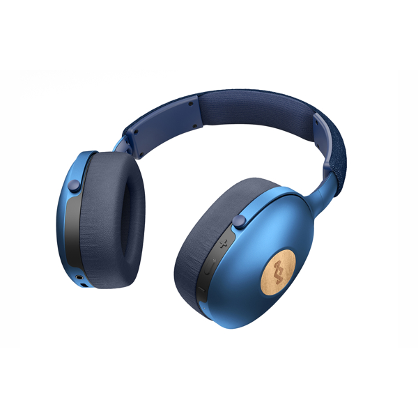 ყურსასმენი House OF Marley EM-JH141-BL Positive Vibration XL Over-Ear Wireless Headphones Blue