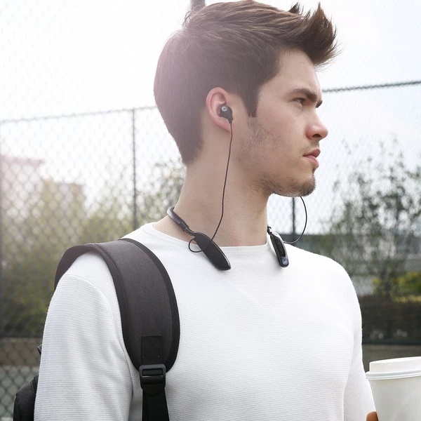 ყურსასმენი Aukey EP-B48 Neckband Bluetooth Headset Black