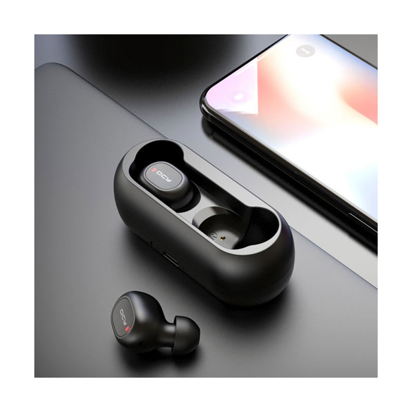 ყურსასმენი QCY T1C Bluetooth in-ear headphones Black