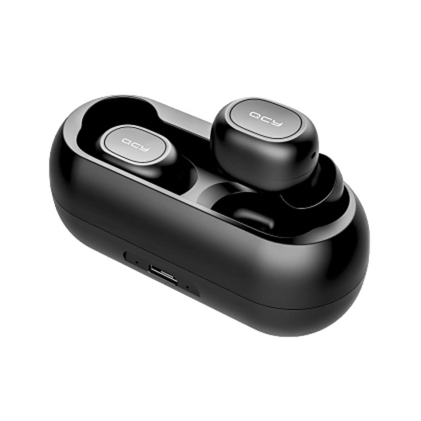 ყურსასმენი QCY T1C Bluetooth in-ear headphones Black