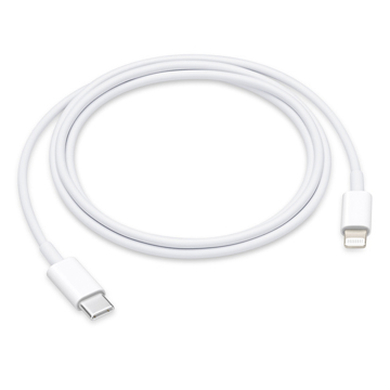 USB კაბელი Apple MX0K2ZM/A USB-C to Lightning Cable 1m White