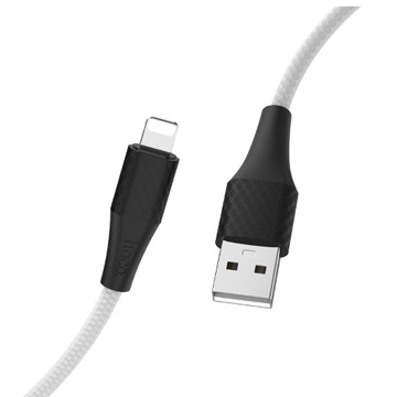 USB კაბელი Hoco X32 Excellent charging data cable for Lightning White