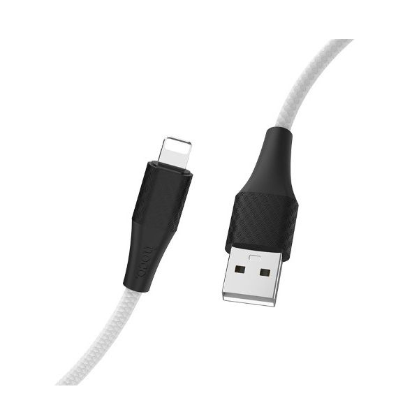 USB კაბელი Hoco X32 Excellent charging data cable for Lightning White