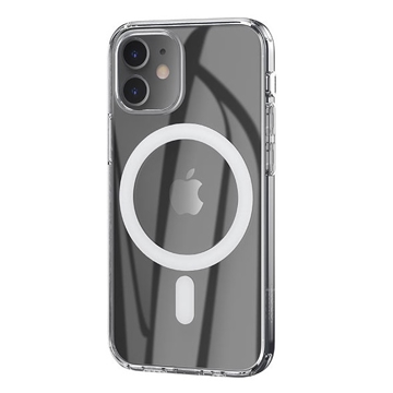 მობილურის ქეისი HOCO Transparent TPU magnetic protective case for iPhone 12 mini Transparent