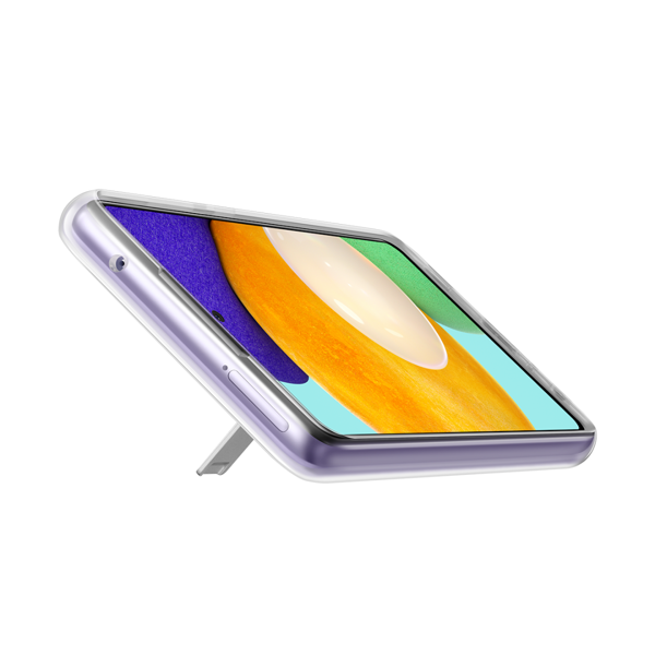 მობილურის ქეისი Samsung EF-JA525CTEGRU Galaxy A52 Clear Standing Cover Transparent