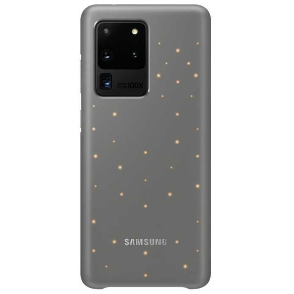 მობილურის ქეისი Samsung EF-KG988CJEGRU Smart LED Cover For Galaxy S20 Ultra Gray