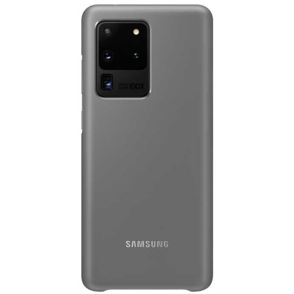 მობილურის ქეისი Samsung EF-KG988CJEGRU Smart LED Cover For Galaxy S20 Ultra Gray