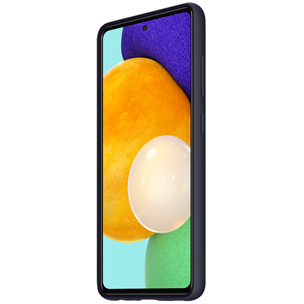 მობილურის ქიეისი Samsung EF-PA525TBEGRU Galaxy A52 Silicone Cover Black