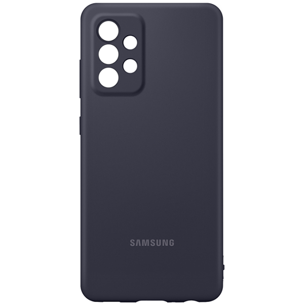 მობილურის ქიეისი Samsung EF-PA525TBEGRU Galaxy A52 Silicone Cover Black