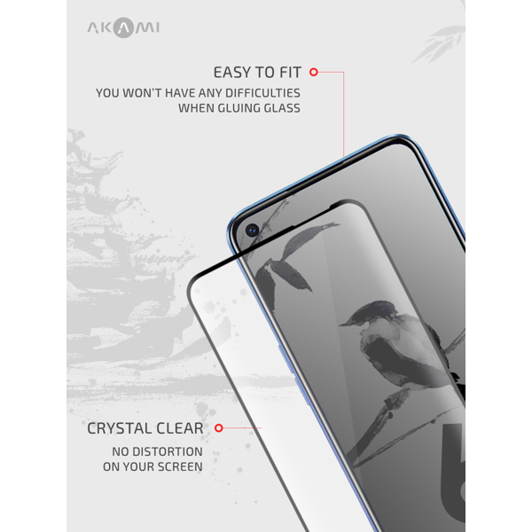 ეკრანის დამცავი AKAMI 3D glass protector for Realme 6