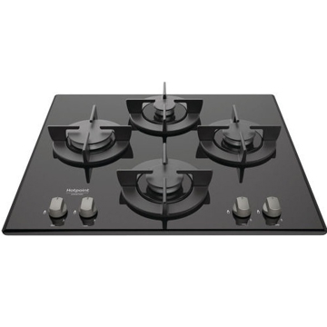 ჩასაშენებელი ქურის ზედაპირი Hotpoint-Ariston 641 DD /HA(BK) Hob, Built-in, Gas Black