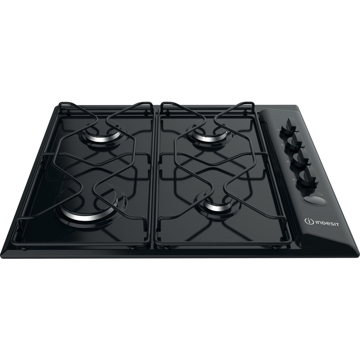 ჩასაშენებელი ზედა პანელი Indesit PAA 642 /I (BK) Hob, Built-in Gas Stainless Steel Black