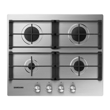 Samsung NA64H3010AS/WT Hob, Built-in, Gas Silver