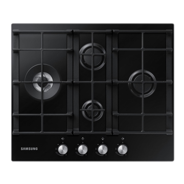 ჩასაშენებელი ქურის ზედაპირი Samsung NA64H3030BK/WT Hob, Built-in, Gas Black