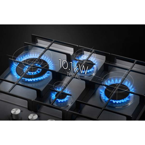 Samsung NA64H3030BK/WT Hob, Built-in, Gas Black