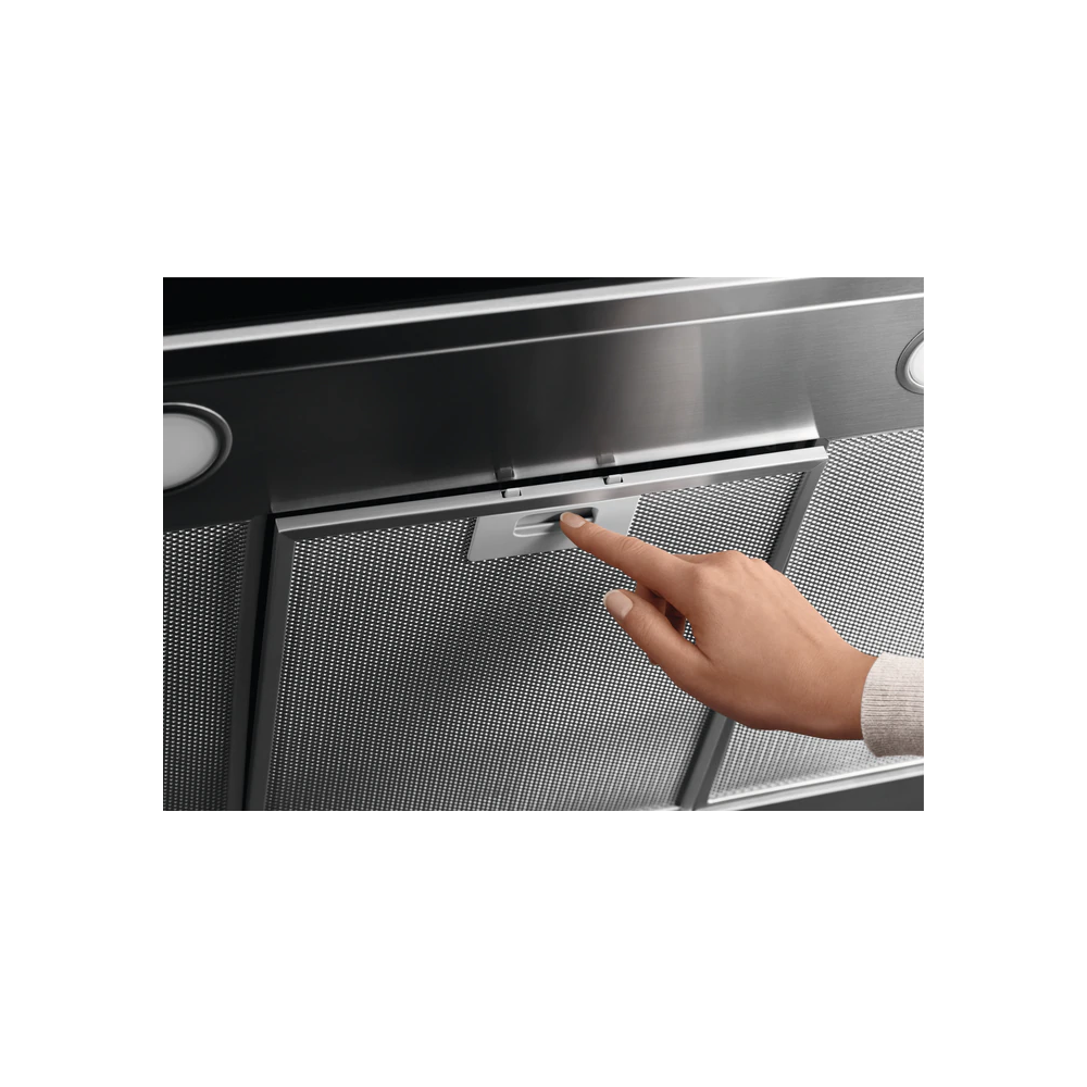 ჩასაშენებელი გამწოვი AEG DGE5861HM, 580m³/h Silver