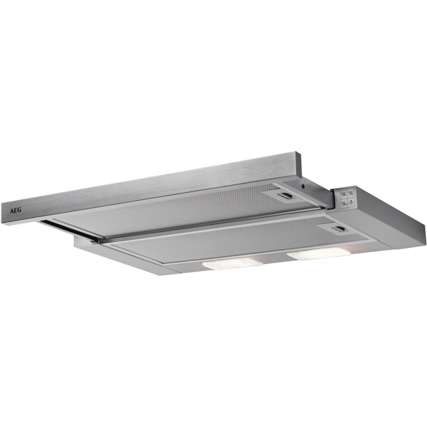 გამწოვი AEG DPB2621S Built-in, Mechanical, 2 x 4W, Wall-Mounted Silver