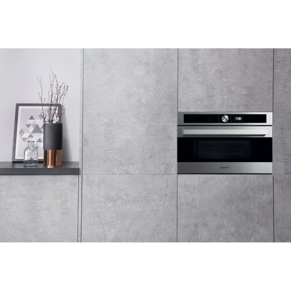 ჩასაშენებელი ღუმელი Hotpoint MD 554 IX HA Built-in, Electronic / Buttons Silver