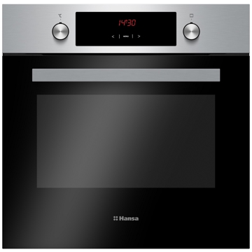 ჩასაშენებელი ღუმელი Hansa BOEI68411 Built-in Oven, Electric, Enamel easy cleaning Silver