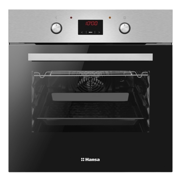 ჩასაშენებელი ღუმელი Hansa BOEI68461 Built-in Oven, Electric, Steam Cleaning Black