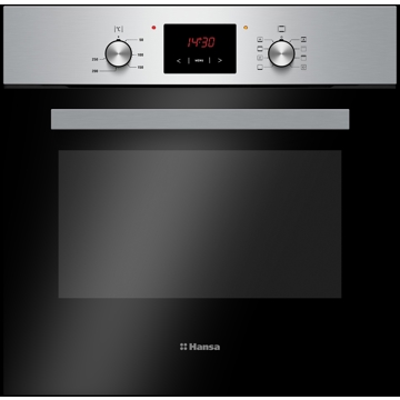 ჩასაშენებელი ღუმელი Hansa BOEI68491 Built-in Oven, Electric, Enamel easy cleaning Stainless Steel