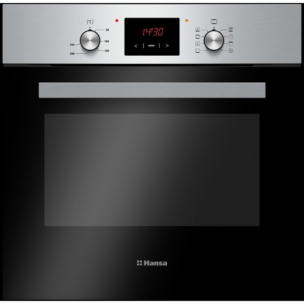 ჩასაშენებელი ღუმელი Hansa BOEI68491 Built-in Oven, Electric, Enamel easy cleaning Stainless Steel