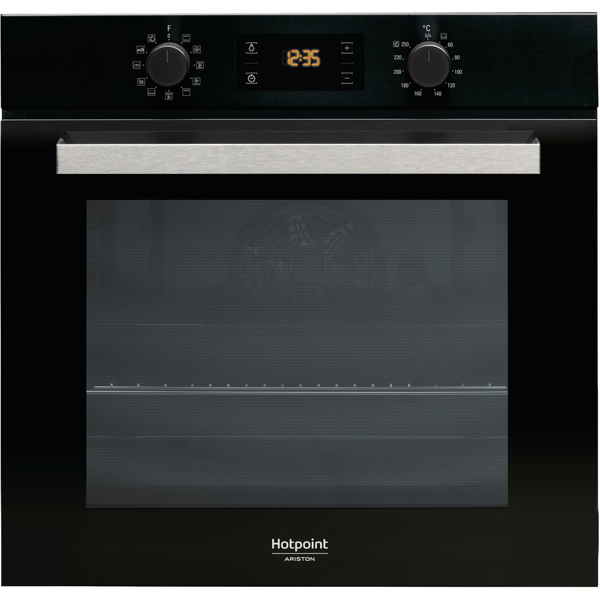 ჩასაშენებელი ღუმელი Hotpoint-Ariston FA3 841 H BL HA Oven, Built-in 71L 2900W Black