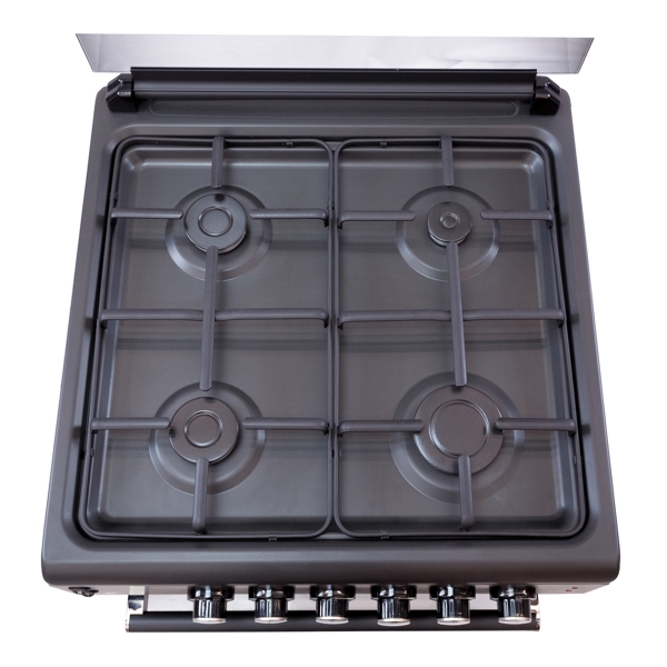 გაზქურა Oz OQ60X60B4E Combined Oven Combined, Gas Black/Grey