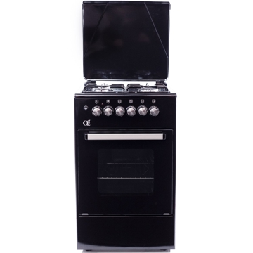 გაზქურა Oz OSE50X50B4 Oven-Electric Combined, Free-Standing Black