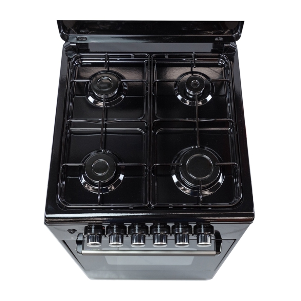 გაზქურა Oz OSE50X50B4 Oven-Electric Combined, Free-Standing Black