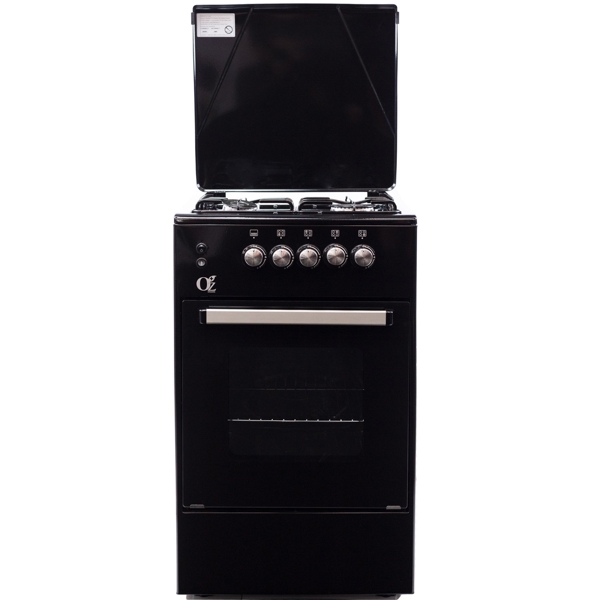 გაზქურა Oz OSMALL50X50B4G Oven-Gas Free-Standing Black