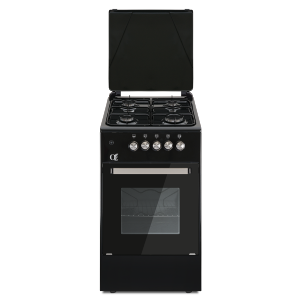 გაზქურა Oz OSMALL50X50B4G Oven-Gas Free-Standing Black