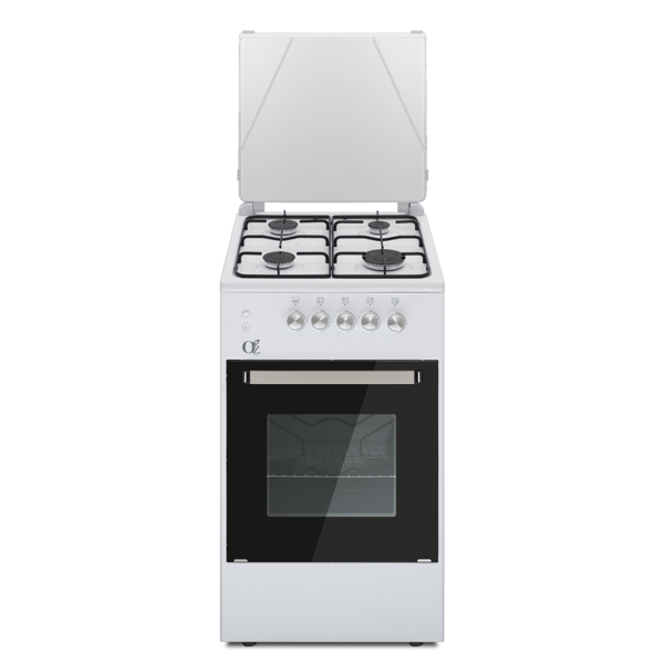 გაზქურა Oz OSMALL50X50W4G Oven-Gas Free-Standing White