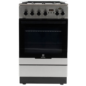 გაზქურა Electrolux EKK-95490MX Combined Free-Standing Stainless Steel