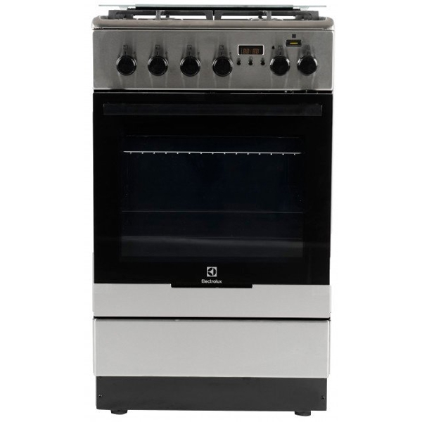 გაზქურა Electrolux EKK-95490MX Combined Free-Standing Stainless Steel