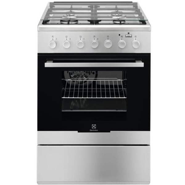 გაზქურა Electrolux EKK961900X Combined, Free-Standing Stainless Steel