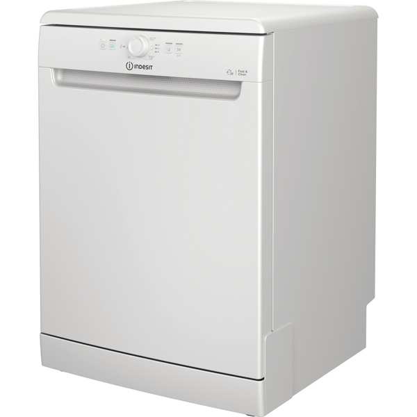 ჭურჭლის სარეცხი მანქანა Indesit DFE 1B19 13 Free-Standing, A+ White