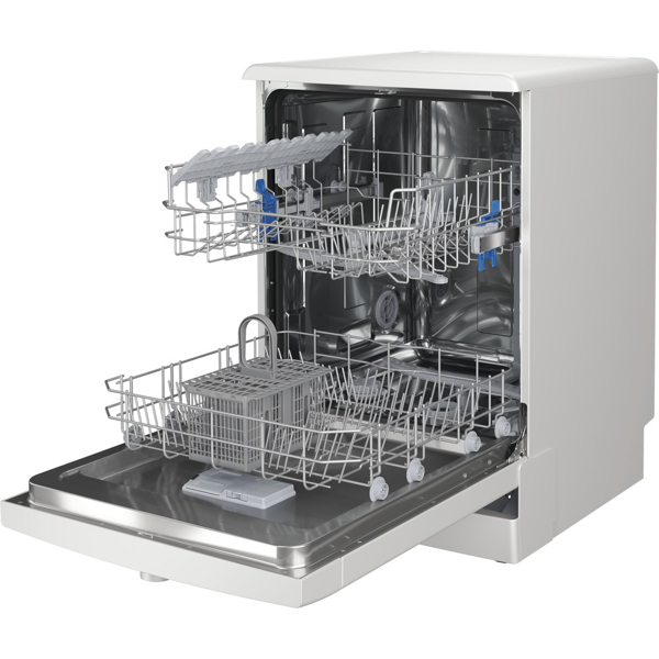 ჭურჭლის სარეცხი მანქანა Indesit DFE 1B19 13 Free-Standing, A+ White