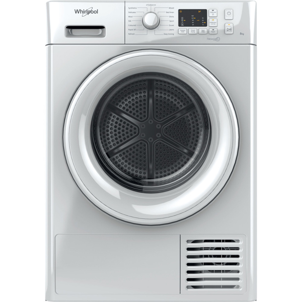 სარეცხის საშრობი მანქანა Whirpool FT CM10 8B EU Dryer, Free-Standing, Electronic 8kg