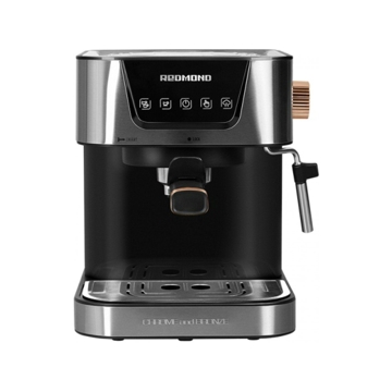 ყავის აპარატი REDMOND RCM-CBM1514 Espresso, 1050W Black Silver