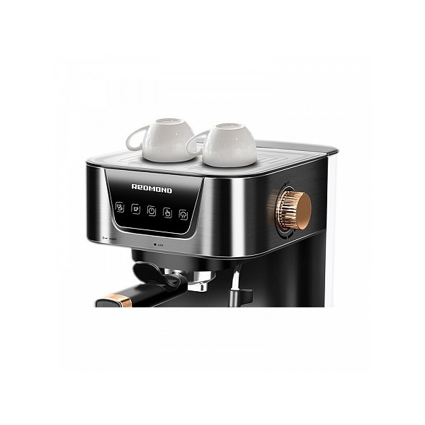 ყავის აპარატი REDMOND RCM-CBM1514 Espresso, 1050W Black Silver