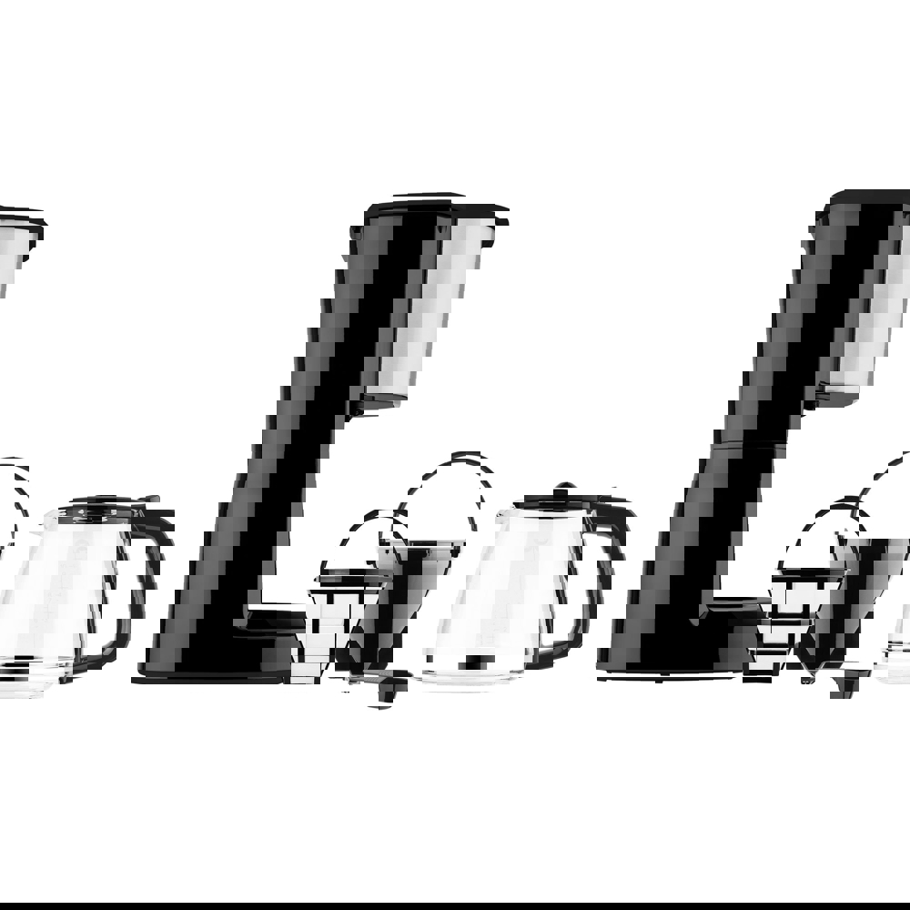 ყავის აპარატი Sencor SCE 3050SS Drip Ground, 1.25L, 1000W, Coffe Mschine, Black