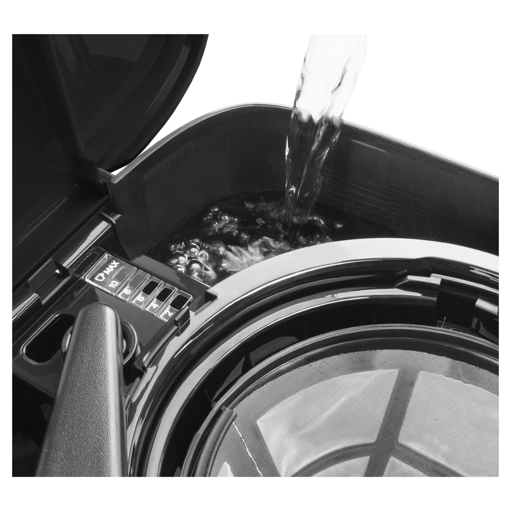 ყავის აპარატი Sencor SCE 3050SS Drip Ground, 1.25L, 1000W, Coffe Mschine, Black